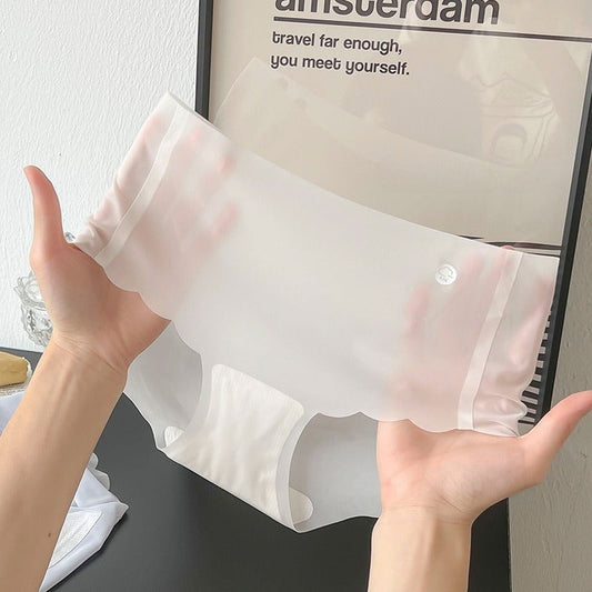 Summer Ultra-Thin Ice Silk Seamless Panties